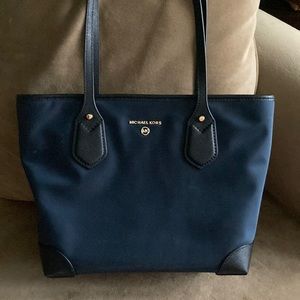 Navy MK purse